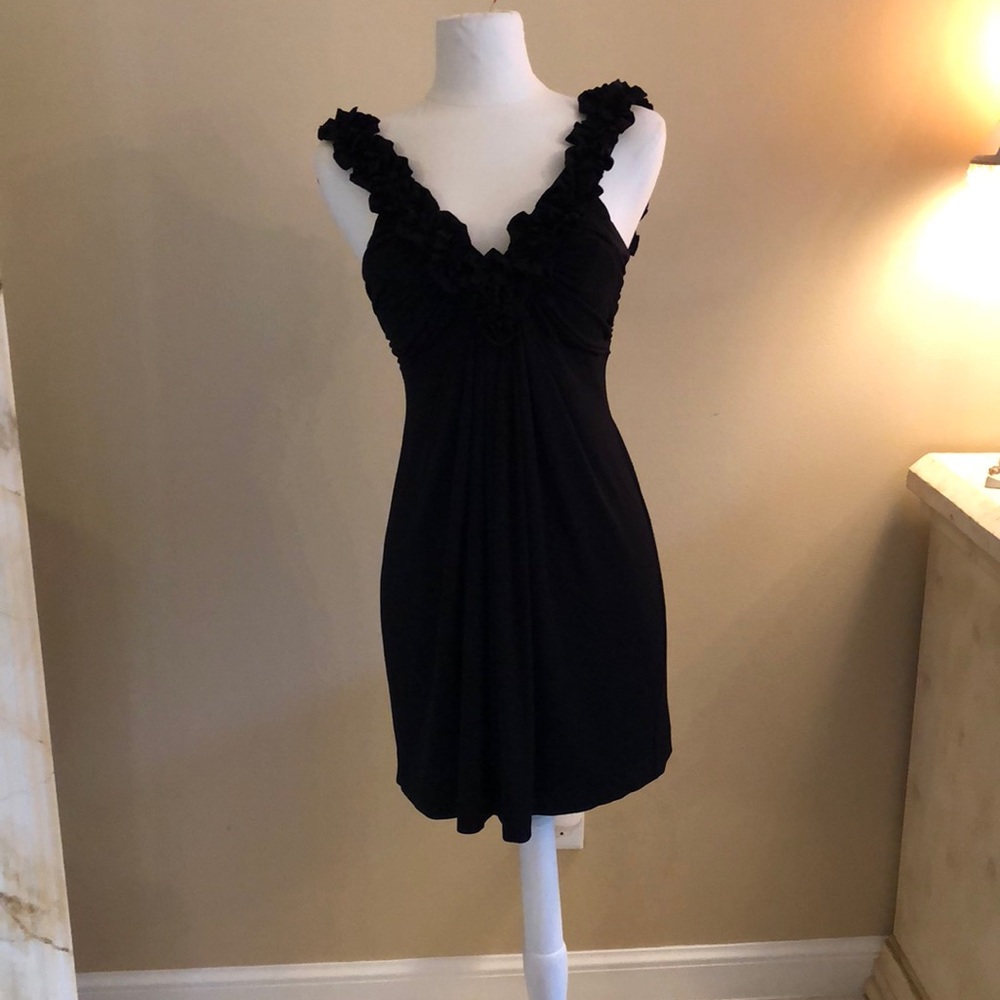 Black evening dress
